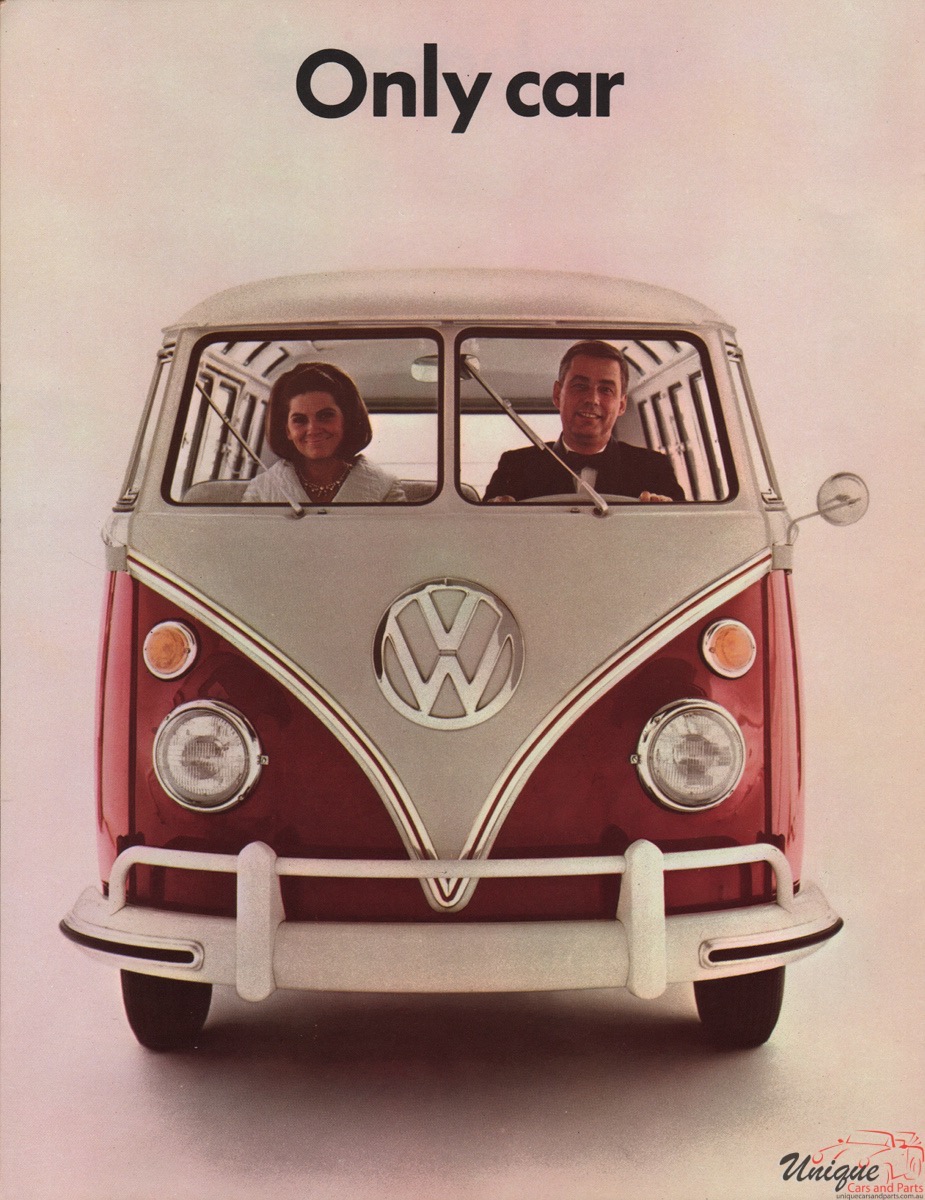 1967 Volkswagen Kombi Bus Brochure Page 10